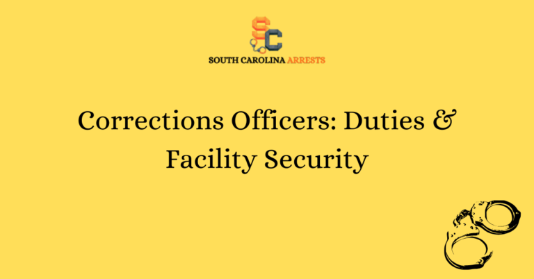 Corrections Officers: Duties & Facility Security