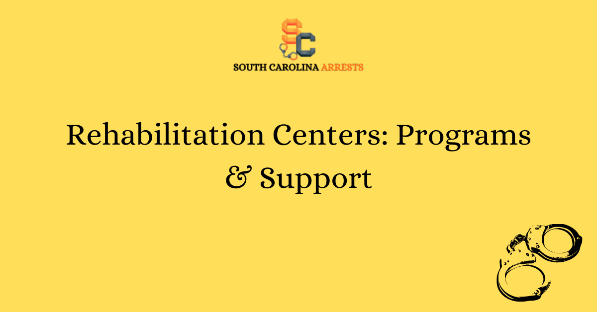 Rehabilitation Centers Programs Support