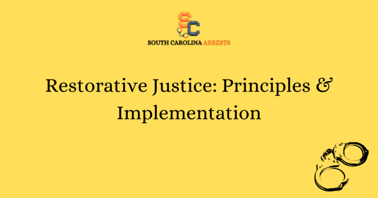 Restorative Justice Principles Implementation